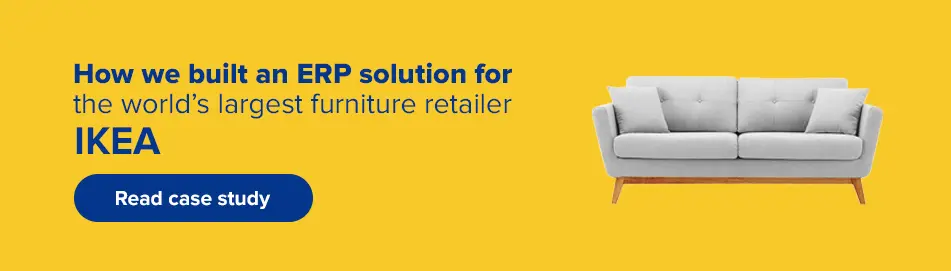 How we built an ERP solution for IKEA