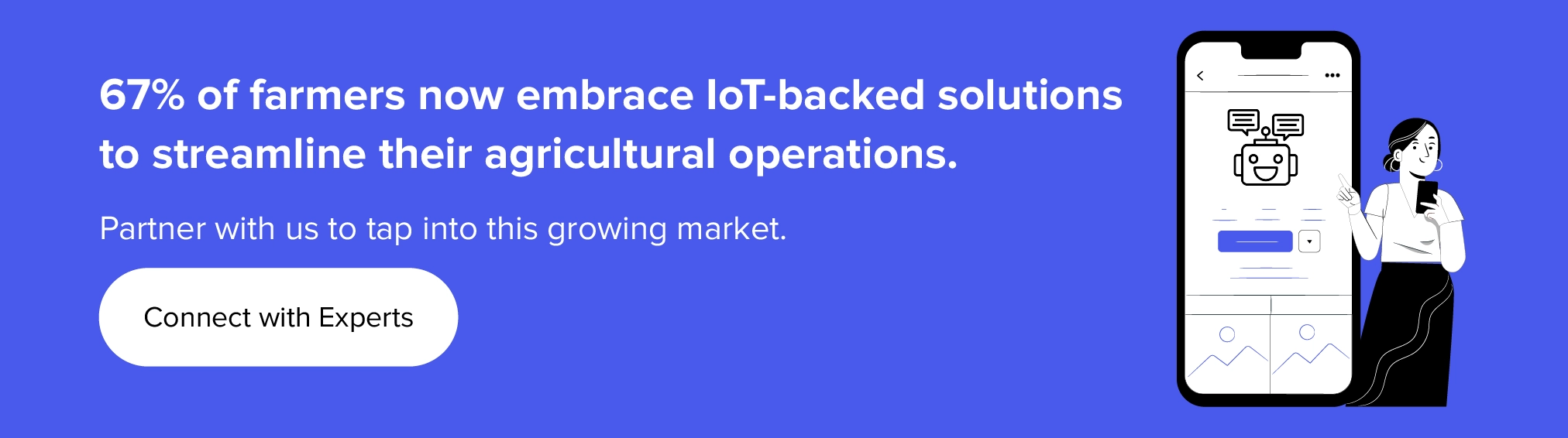 IoT-backed solutions to streamline agricultural operations