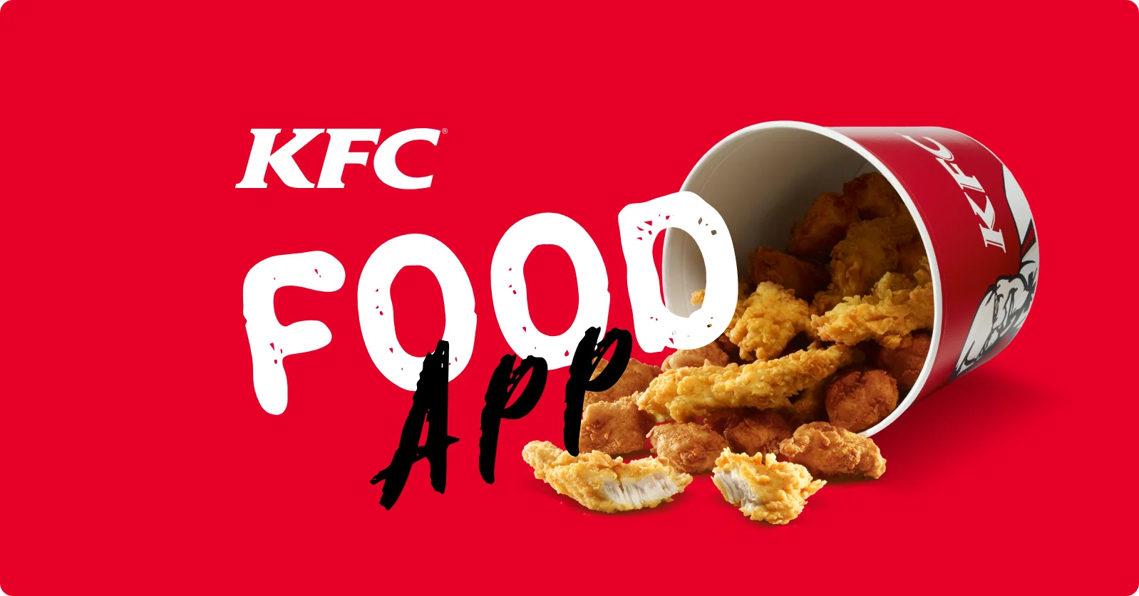 KFC food delivery app