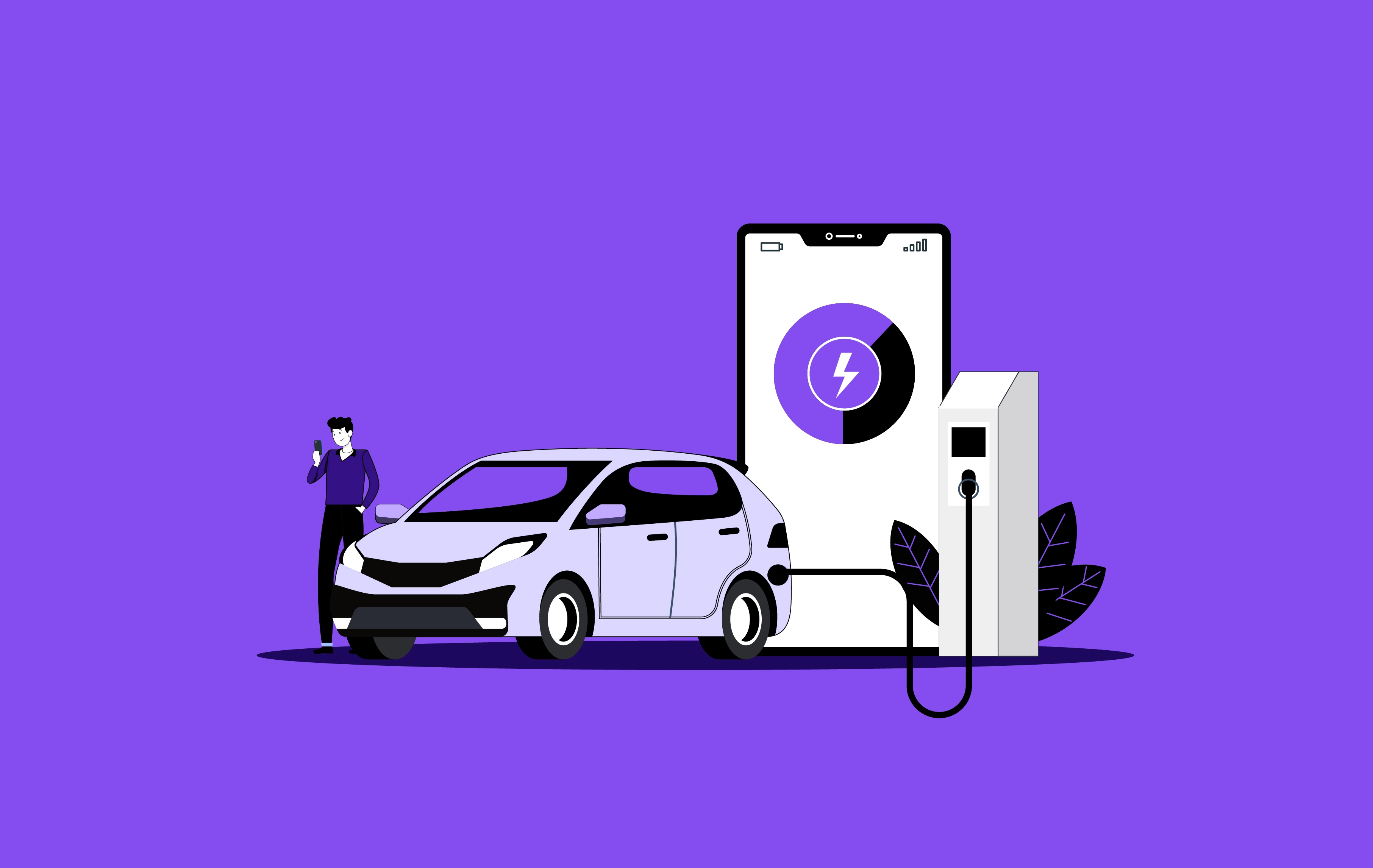 ev charging management software development cost